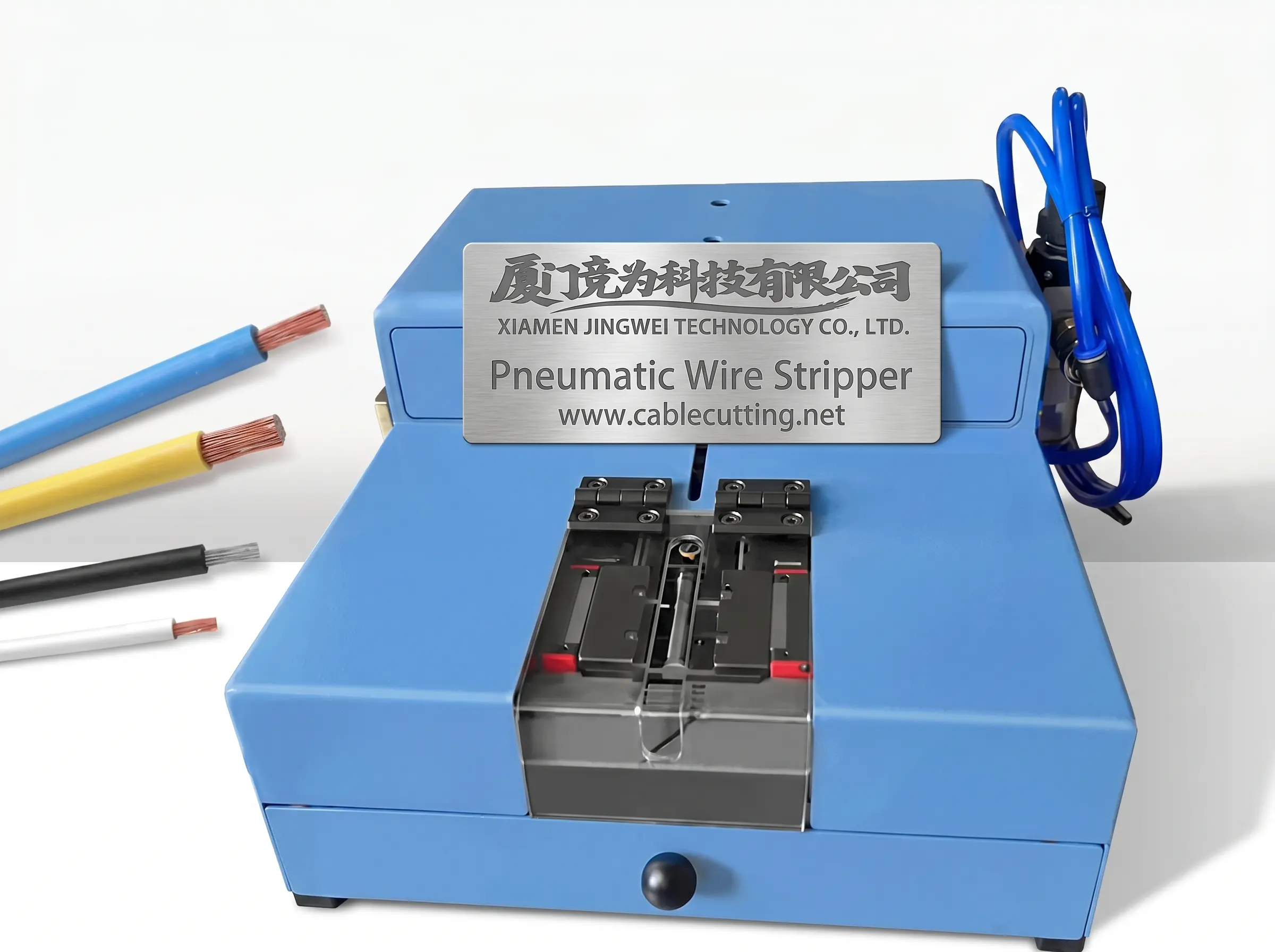 氣動剝線機 WPM-0.5-10mm｜免換刀片，高效線束加工首選