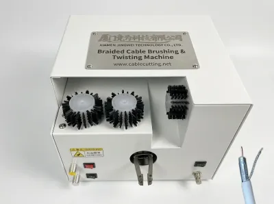 高效遮罩鋼絲刷扭線機 編織電纜處理專家 WPM-192
