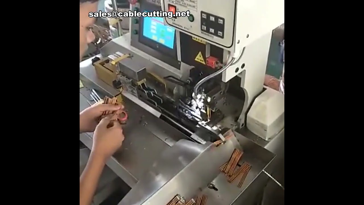 多線材壓接機｜高效剝線壓接一體機｜電纜壓接設備