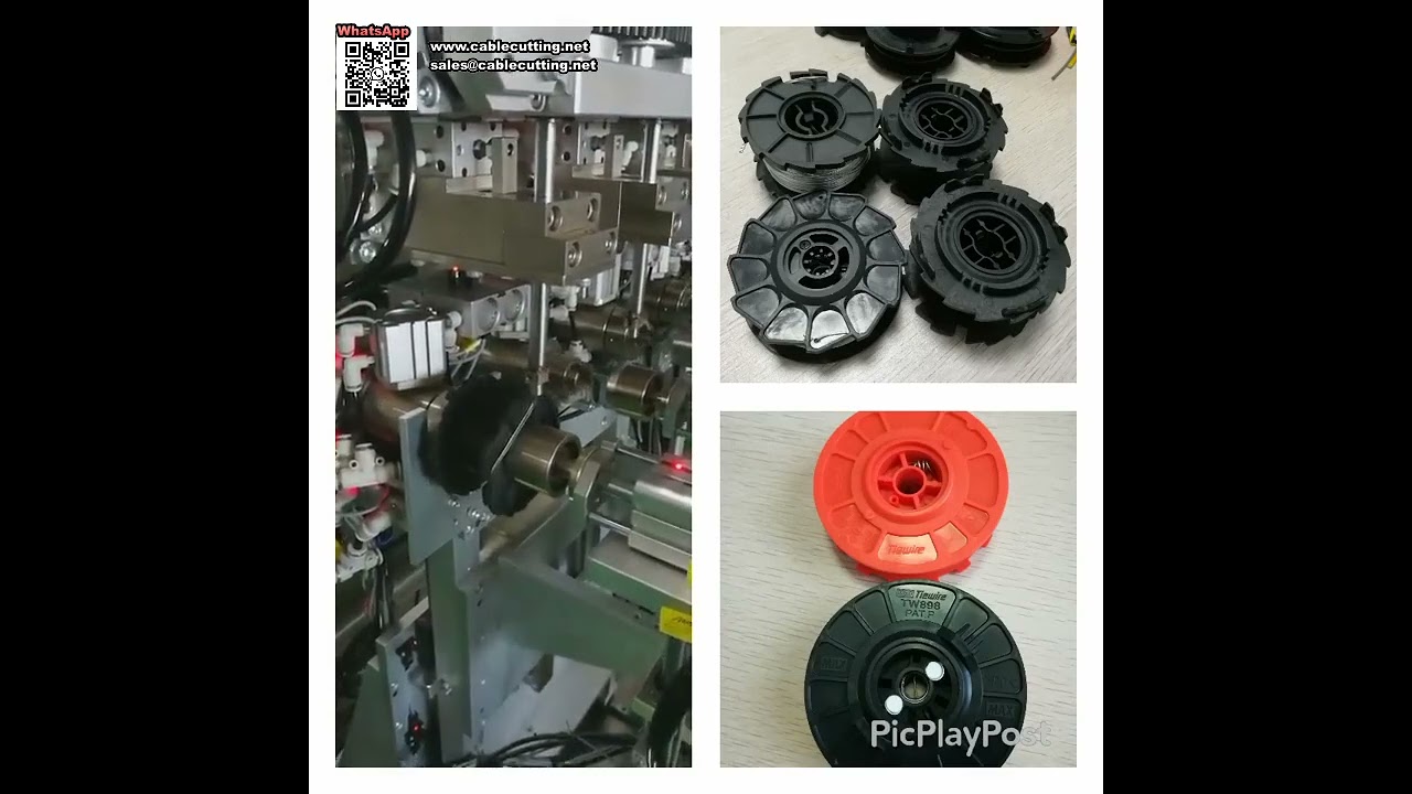 建築鋼筋綁紮線6軸自動繞線機 - 高效精準繞線解決方案