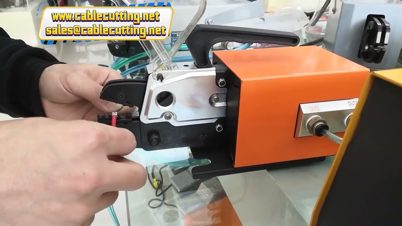 【免運費】氣動端子壓接機｜半自動空氣動力電纜壓接器（適用管形端子）