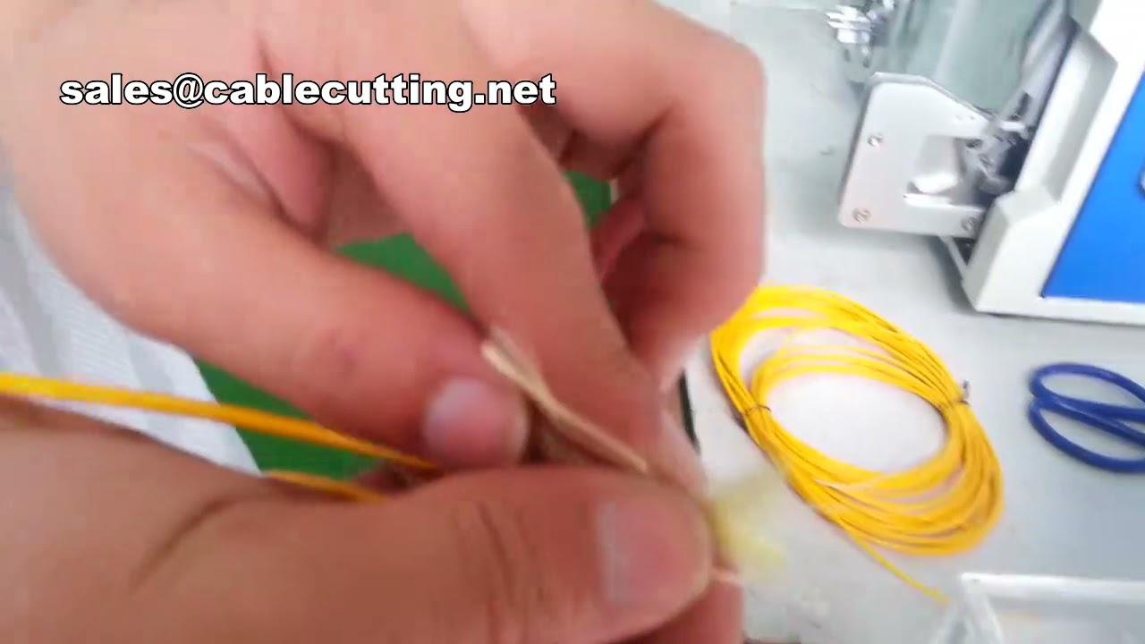 光纖與同軸電纜剝線機實測｜高效精準剝線示範