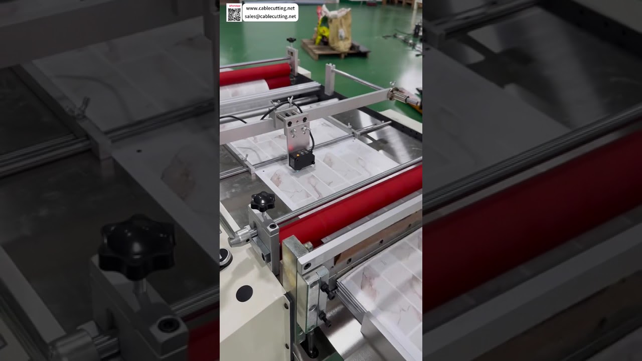 Continuous Performance Upgrade High Precision Color Tracking Sheet Cutter Machinery Tool