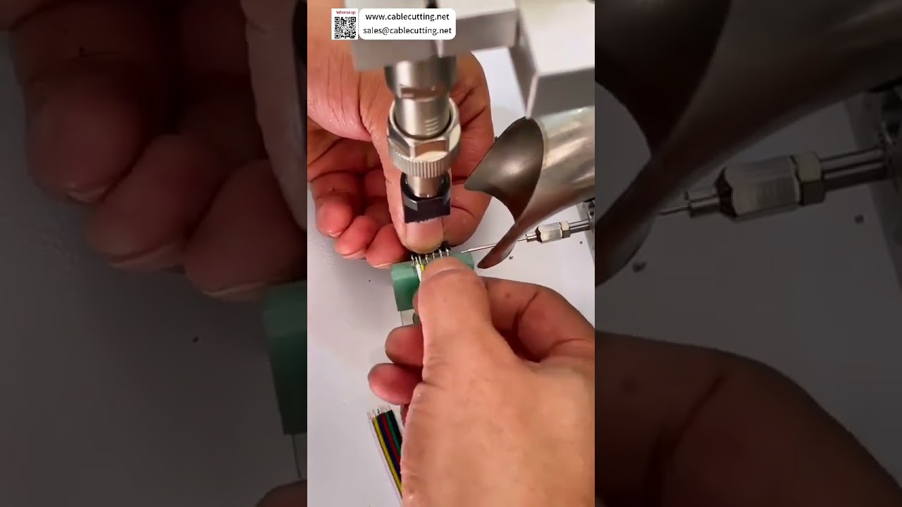 Electric Mute Pedal Operated Soldering Machine  Safe & Easy Automatic Wire Welding Processing