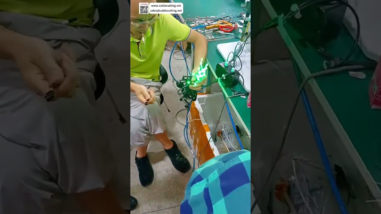 半自動焊接機：完美現場焊點設置，適用於7色LED葉片燈