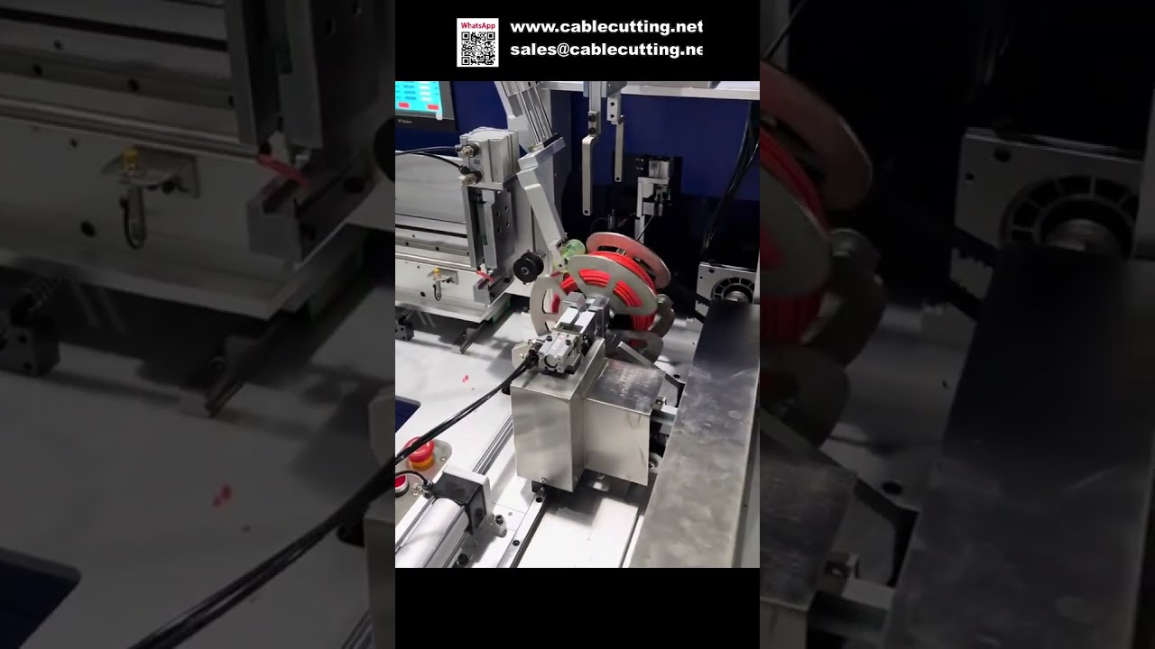 High Efficiency Automatic Wire Cutting, Winding and Tying Machine