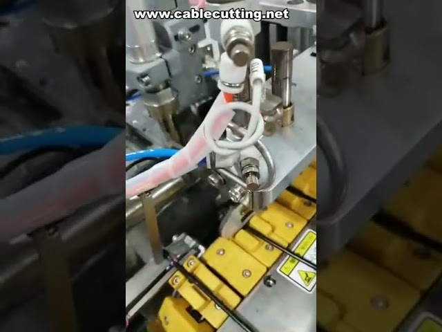USB充電線製造設備｜USB連接器自動焊接機｜手機充電線焊接機