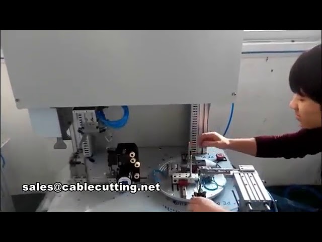 小線材/滑鼠線自動繞線綑紮機｜高效能自動化設備