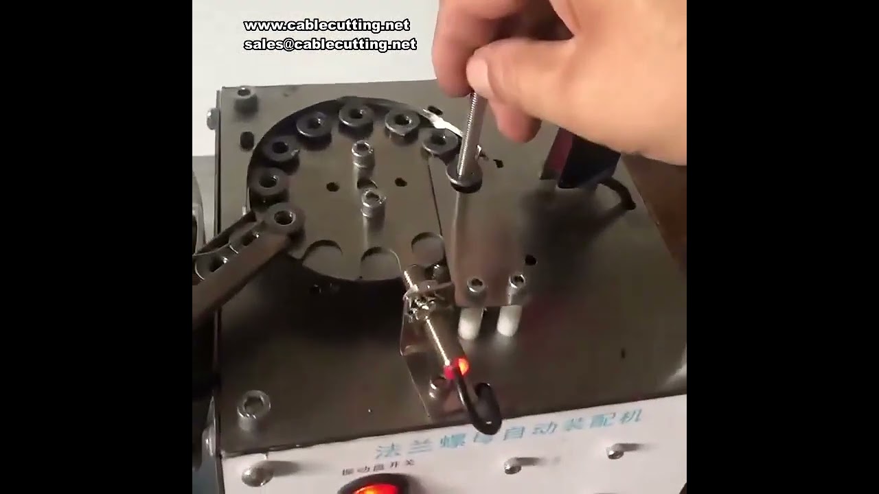 Automatic Nut Assembly Machine， for Flange Nuts, Horizontal Nuts, Nut Assembly Machines of Various S