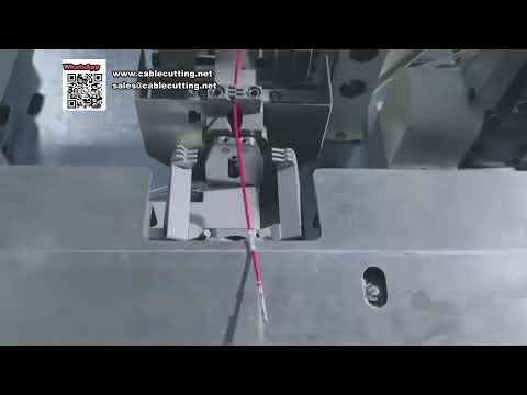 Automatic Double Head Terminal Crimping and Number Tube Sleeve Insertion Machine