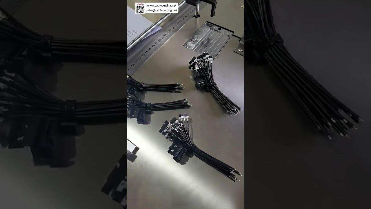 Custom Nylon Cable Tie Machine  Special Jig Design for Unique Connector Heads Processing