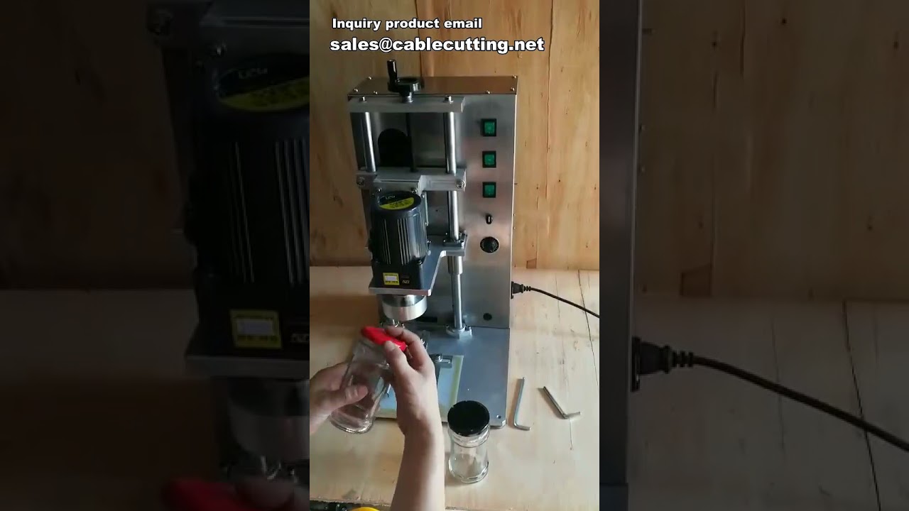 Tinplate Cover Plastic Lid Capping Machine,Tinplate Capping Machine,Capping Machine