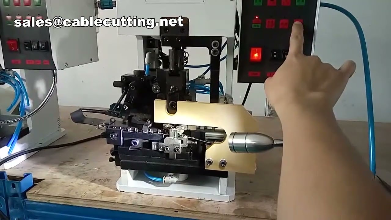 高效能剝線壓接封口機｜工業自動化線束加工設備