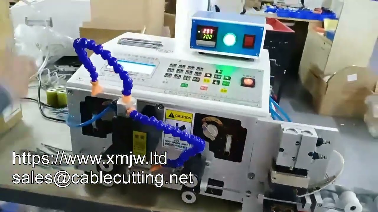 WPM 330r Automatic Braid Wire Cutting Stripping Machine Heating Stripping Machine