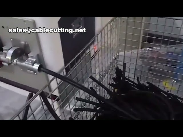 自動大型管材切割機｜熱縮管、蠟管、鋼絲專用切割設備