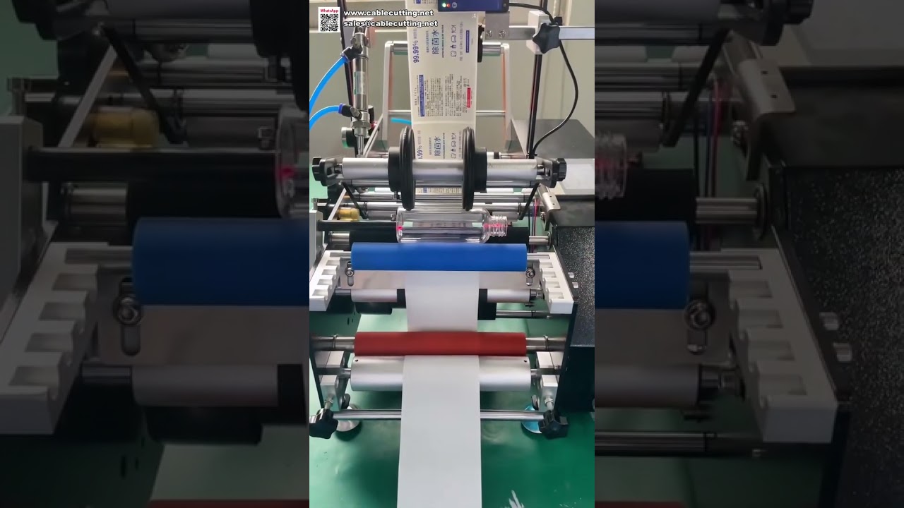 經濟型半自動圓瓶貼標機｜小型企業與低量生產的最佳選擇