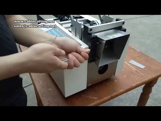 1 100mm Metal Cutting Machine, Wire Straightening And Cutting Machine, Copper Wire And Iron Wire Cut