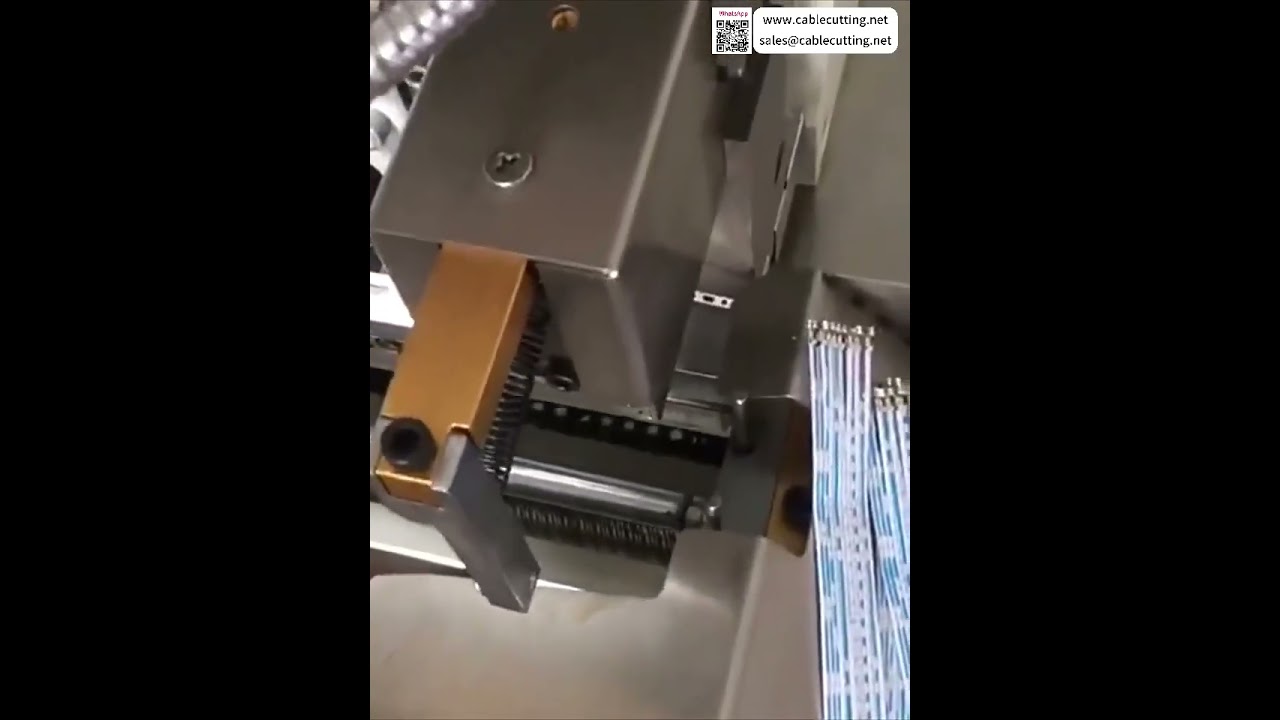 半自動排線壓接機｜流暢輸出控制・高品質製造設備