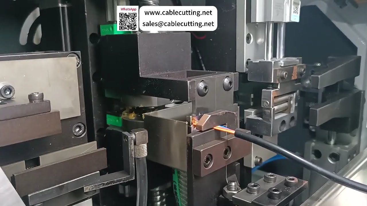 多芯電纜剝線與鍍錫機 通用型 用於2-14芯線處理
