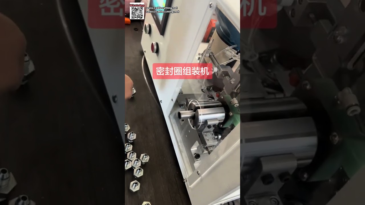 客製化自動O型環密封組裝機，適用於工業生產車間