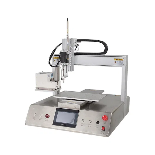 桌上型自動螺絲鎖付機 (玩具) 玩具生產線