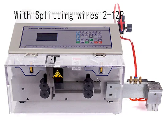 扁平電纜剝皮分線機 排線自動分股剝皮 WPM-09E+S